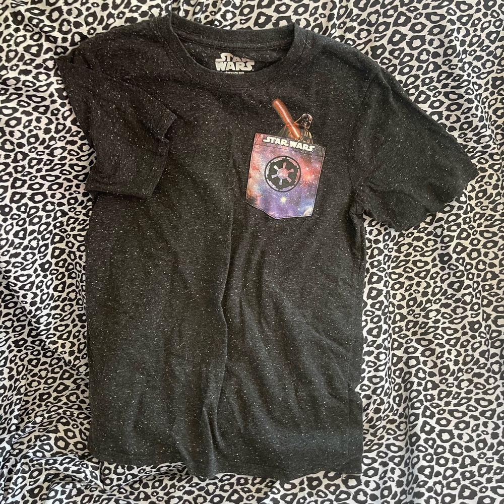 Star Wars Darth Vader Empire Pocket Tee Kids XL